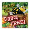 Bee-Like-Me-Drug-Free Sticker