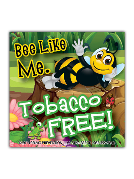 Bee-Like-Me-Tobacco Sticker
