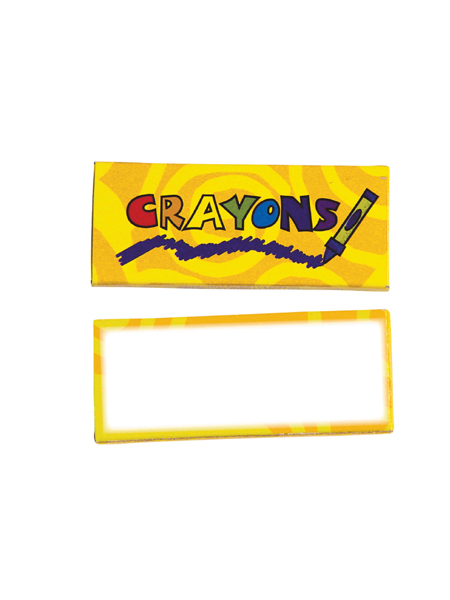 4 Pack Imprinted Crayons