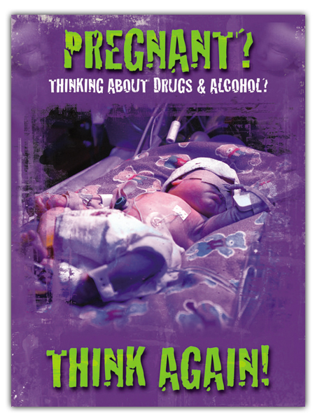 Pregnancy Drugs & Alcohol Mini-Poster