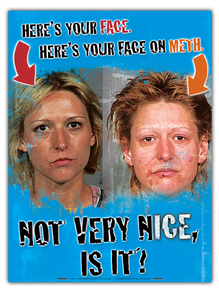Meth (Methamphetamine) Prevention Mini-Poster