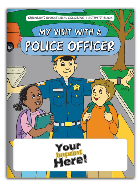 My Visit with a Police Officer Activity Book