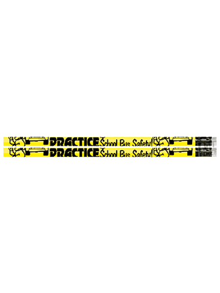 Practice School Bus Safety Pencil