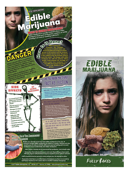 Edible Marijuana Presentation Banner Package