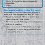 spanish adderall rack card