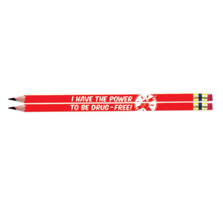 I Have the Power to Be Drug Free Pencil