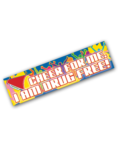 Cheer For Me, I Am Drug-Free Bookmark