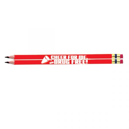 Cheer For Me, I Am Drug Free Pencil